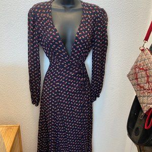 Reformation Wrap Dress Sz XS